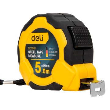 Deli Tools 19mm jekleni tračni merilni trak 5m 2