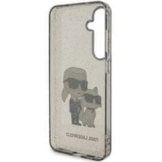 Karl Lagerfeld Ovitek Karl Lagerfeld za Samsung Galaxy S24 – Black Glitter K&C