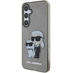 Karl Lagerfeld Ovitek Karl Lagerfeld za Samsung Galaxy S24+ - Black Glitter K&C