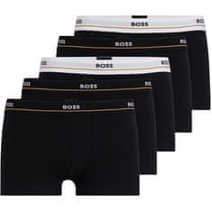 Hugo Boss 5 PAKET - moške boksarice BOSS 50475275-001 (Velikost M)