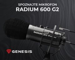 Genesis Radium 600 G2 profesionalni mikrofon, 3.5 mm Jack