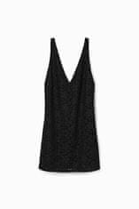 Desigual Ženska brezrokavna čipkasta navadna obleka 24SWVW482000 (Velikost L)