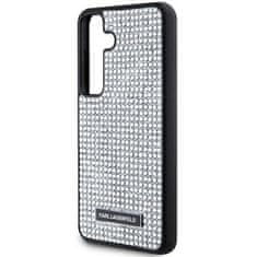 Karl Lagerfeld Ovitek Karl Lagerfeld za Samsung Galaxy S24 - Rhinestone Metal Logo