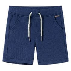 Greatstore Otroške kratke hlače z vrvico temno modre 116