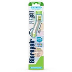 Biorepair Antibacterial Junior Toothbrush Medium Soft antibakterijska zobna ščetka za otroke od 6 do 12 let 1 kos