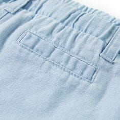Vidaxl Otroške hlače nežna džins modra 104