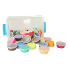 WOWO Foamcoline Magic Color Set - barvni set Magic Foamcoline 36x15g z dodatki v škatli