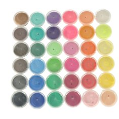 WOWO Foamcoline Magic Color Set - barvni set Magic Foamcoline 36x15g z dodatki v škatli