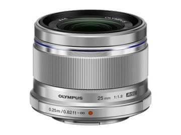 Olympus ES-M2518 srebrni objektiv