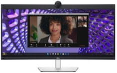 P3424WEB ukrivljen monitor, 86,36 cm (34), IPS, UWQHD (210-BFOB)