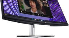 DELL P3424WEB ukrivljen monitor, 86,36 cm (34), IPS, UWQHD (210-BFOB)