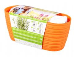 Vrtna škatla SAHARA - ROSEMARY substrat+seme 27cm