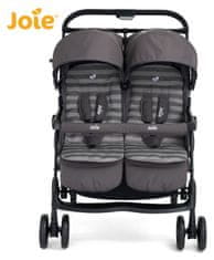 Joie AIRE TWIN Dark Pewter - otroški voziček za dvojčke
