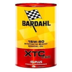 NEW Motorno Olje za avtomobile Bardahl XTC C60 SAE 15W 50 (1L)