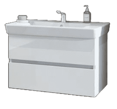 TBoss Kopalniška omarica z umivalnikom ROCA Basic 60 bela