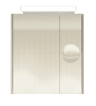 TBoss Toaletna omarica z ogledalom CUT 75 cm bela