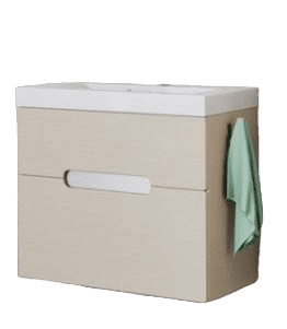TBoss Kopalniška omarica z umivalnikom Slim 60, krem mat