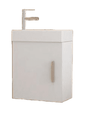 TBoss Kopalniška omarica z umivalnikom Sparta Vanity 40 cm bela
