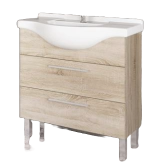 TBoss Kopalniška omarica z umivalnikom Trend 85 cm sonoma