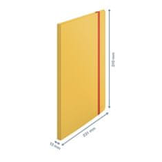 Leitz Katalog knjiga Cosy, A4, 20 žepov, rumena