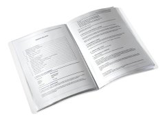 Leitz Katalog knjiga WOW, A4, 40 žepov, modra