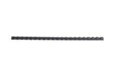 GBC Plastični hrbtni del, 6 mm, črn, 100 kosov