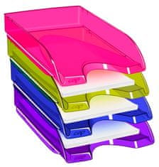 Predal CepPro Happy - A4, plastičen, vijolične barve