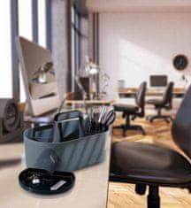 Han Organizator za pisalno mizo Toolbox LOFT, 4 predali, siva