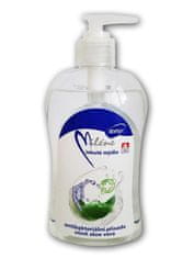 Miléne Tekoče milo s črpalko Aloe Vera, 500 ml
