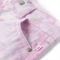 Vidaxl Otroške kratke hlače roza 140