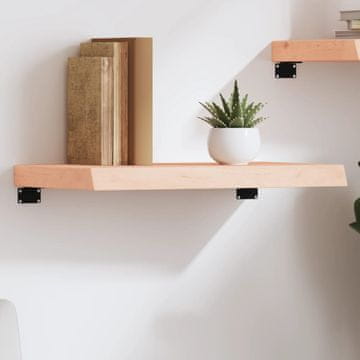 Vidaxl vidaXL Polica, 60x40x(2-6) cm, neobdelan masiven hrastov les