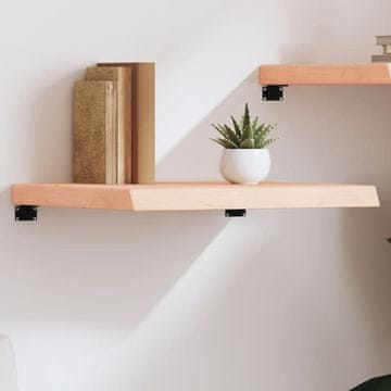 Vidaxl vidaXL Polica, 60x50x(2-6) cm, neobdelan masiven hrastov les