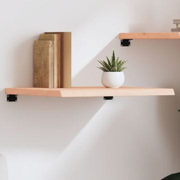 Vidaxl vidaXL Polica, 60x60x(2-4) cm, neobdelan masiven hrastov les