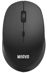 Marvo Office WM103 miška, brezžična, črna