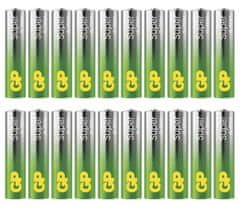 GP Super alkalne baterije, LR03 AAA, 20 kosov (B0110L)