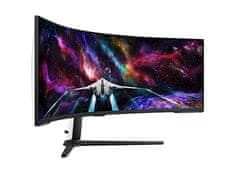 Samsung Odyssey Neo G95NC monitor, 144,78 cm (57), VA, 7680x2160, FreeSync Premium Pro, ukrivljen (LS57CG952NUXEN)