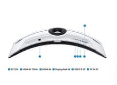 Samsung Odyssey Neo G95NC monitor, 144,78 cm (57), VA, 7680x2160, FreeSync Premium Pro, ukrivljen (LS57CG952NUXEN)