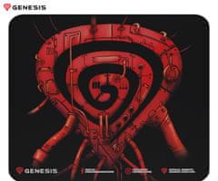 Genesis Pump Up The Game podloga za miško, 250x210mm, protizdrsna