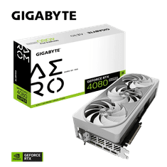 Gigabyte Grafična kartica GeForce RTX 4080 SUPER AERO OC 16G, 16GB GDDR6X, PCI-E 4.0
