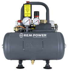 REM POWER EL 142/8/6 batni kompresor, tihi, brezoljni