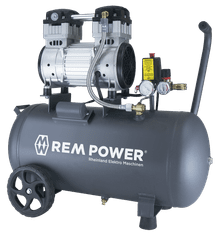 REM POWER EL 250/8/50 batni kompresor, tihi, brezoljni