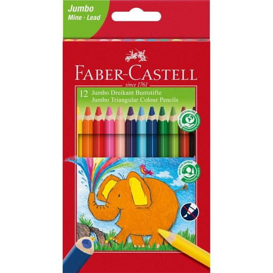 Faber-Castell Barvice trikotne jumbo 1/12