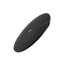 FIXED Podloga SlimPad za hitro brezžično polnjenje telefona, 15 W, črna