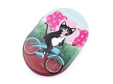 Kozmetično ogledalo Cat - roza