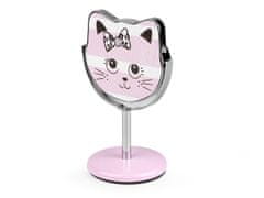 Kozmetično ogledalo namizno mačka - puder