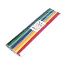 Gimboo krep papir - zvitek 50 x 200 cm, mešanica barv, 10 kosov