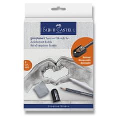 Faber-Castell Likovni set Goldfaber Charcoal Sketch set 8 kosov