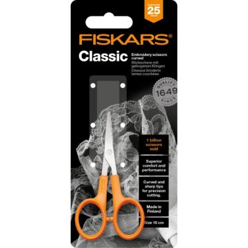 Fiskars ukrivljene škarje za nohte