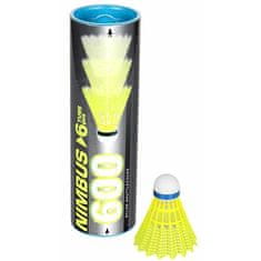 Nimbus 600 žogice za badminton modra embalaža cev 6 kosov