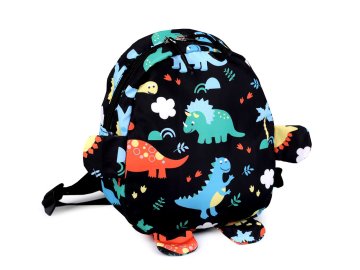 Otroški nahrbtnik Dinosaurus - black